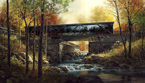 Special Architectural Rendering - Fall Scene