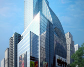 Commercial building 3d architectural visualization