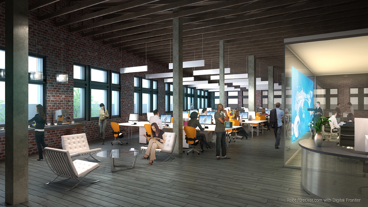 2141 Broadway Oakland office rendering