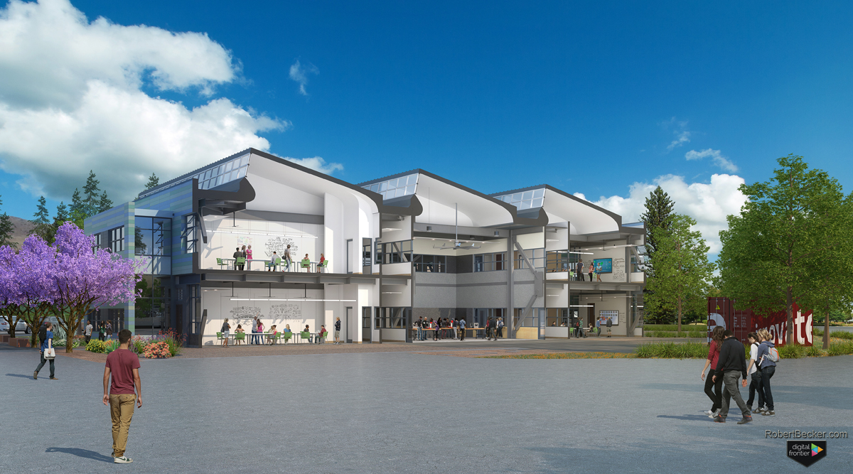 Hayward section cutaway digital rendering