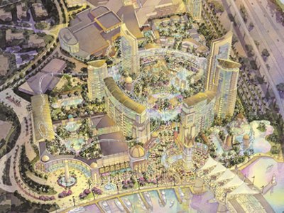 Dubai watercolor commissions