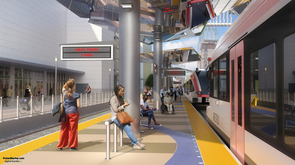 CMTA station update rendering