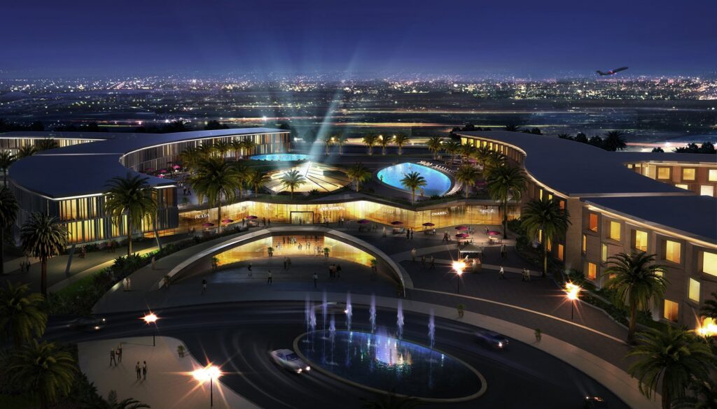Cairo resort CGI rendering