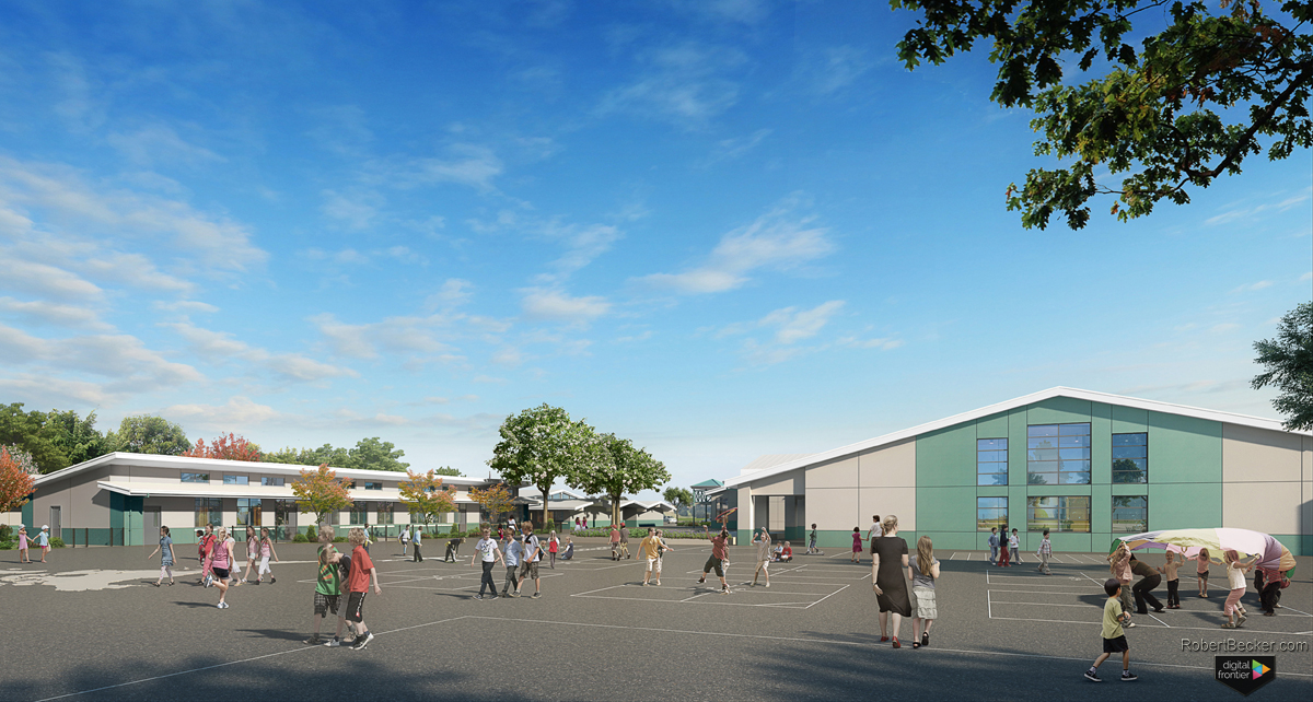 El Centro Elementary School rendering