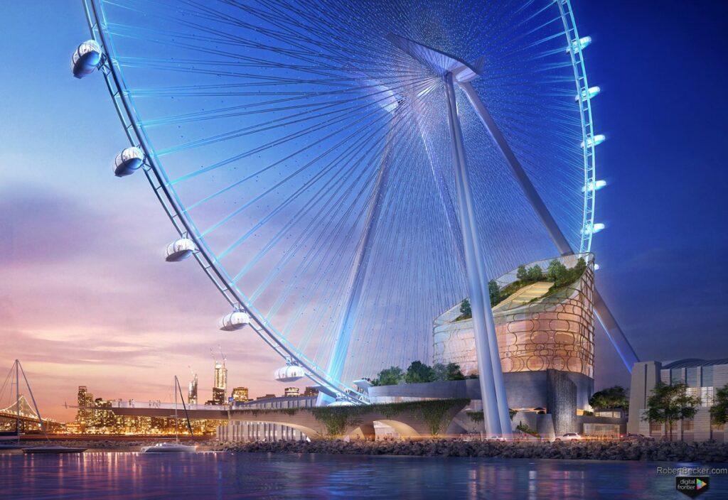 Golden Gate Flyer entertainment rendering view 7