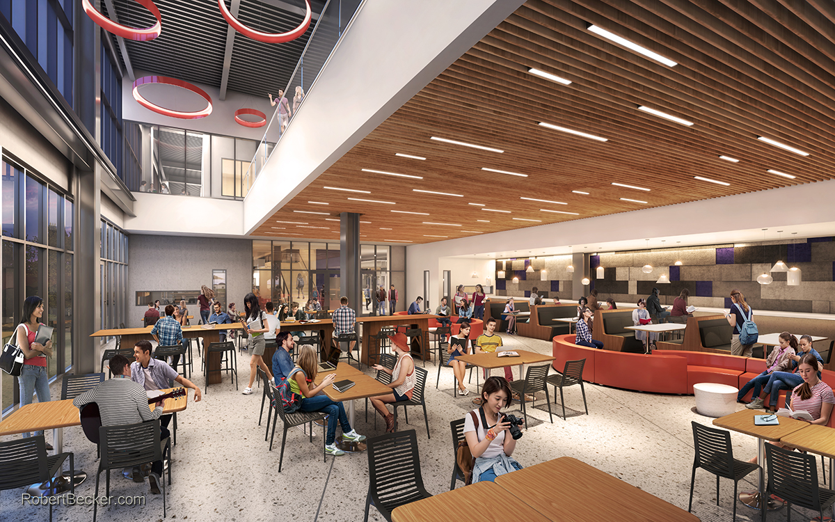 LAHS SSB high school rendering