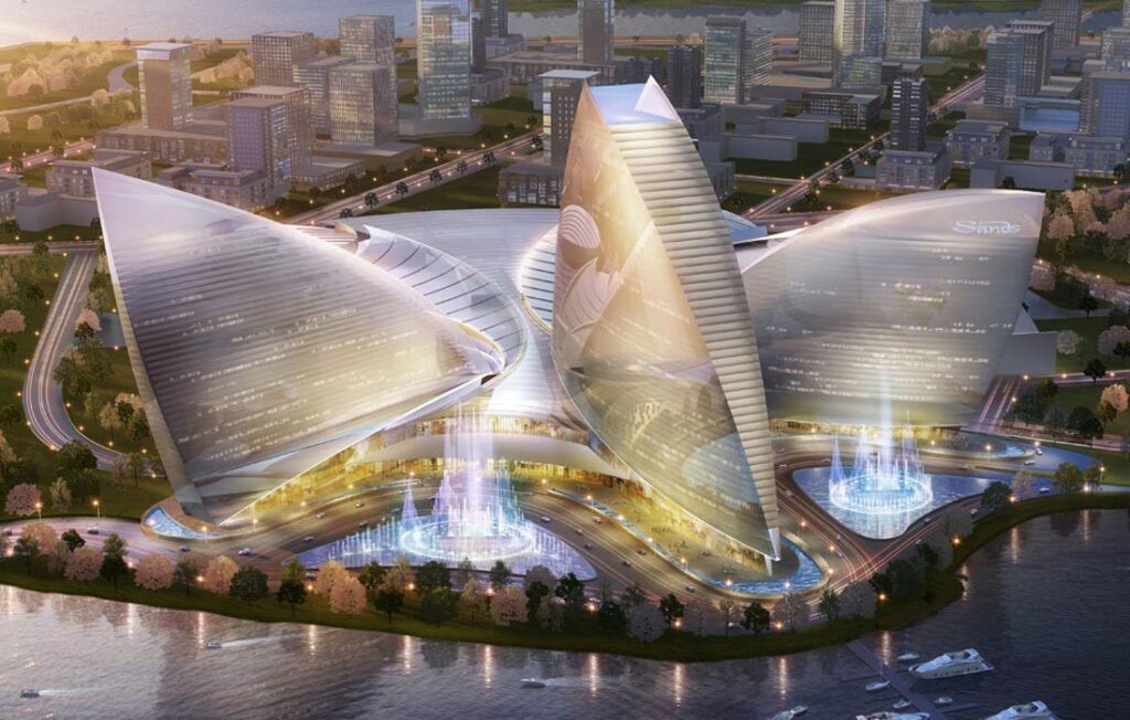 Sands Japan CGI rendering