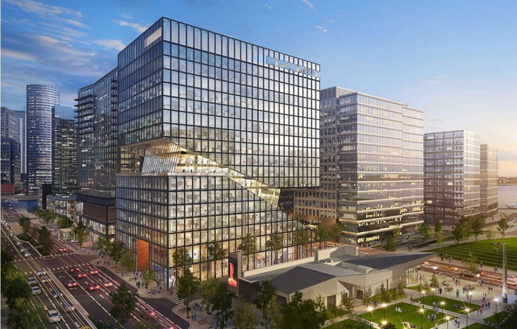 South Boston Seaport CGI rendering