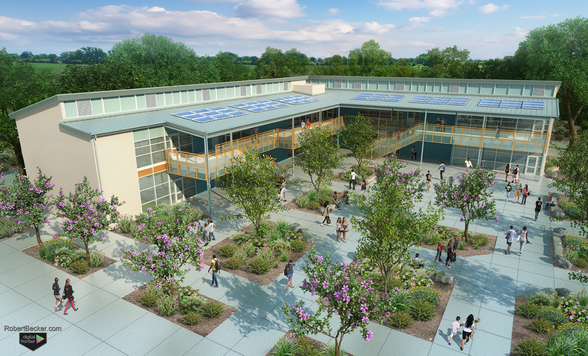 Britton aerial rendering