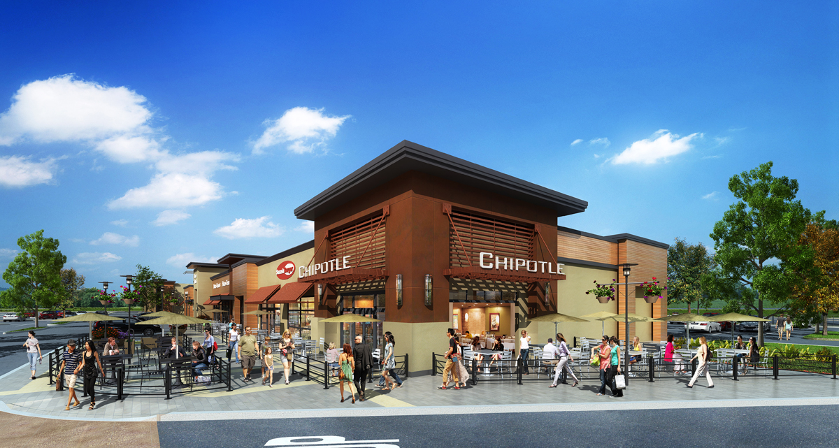 Persimmon Place retail rendering
