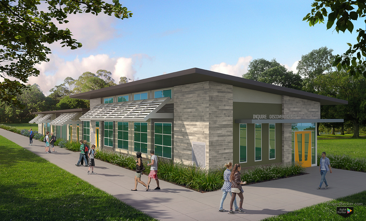 Serendipity School digital rendering
