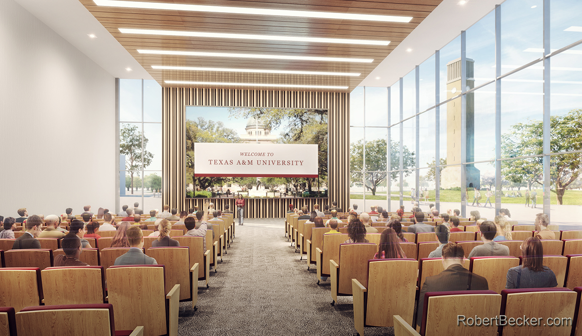 Higher education rendering