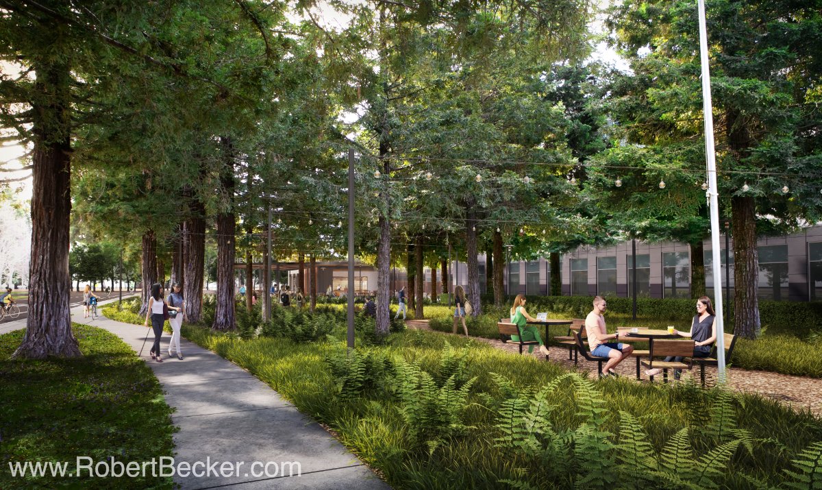 350 Ellis landscape rendering