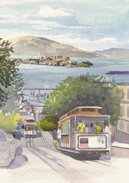 Cable Car Ride to Alcatraz