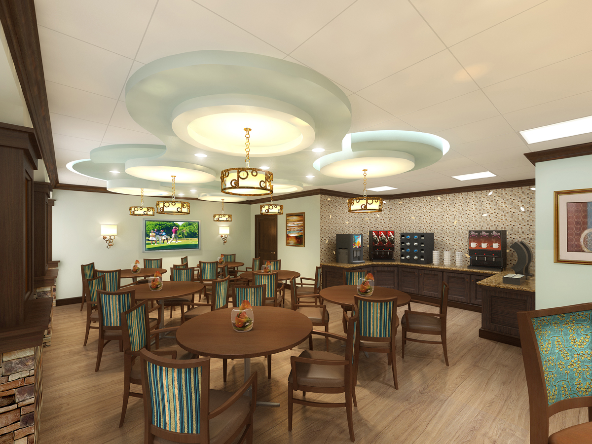 Freedom Village Cafe-Florida-Brookdale-interior-2