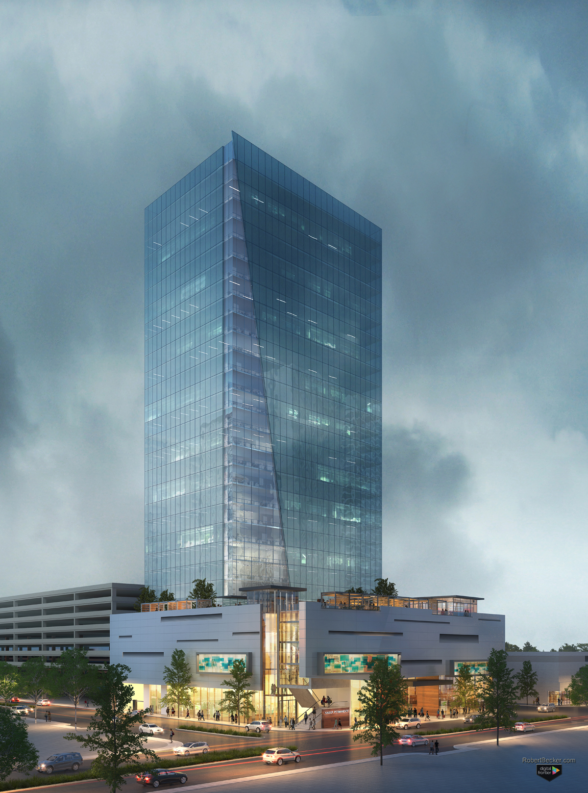 Honolulu Office Tower-Architecture Design Collaborative-mixed use-tower