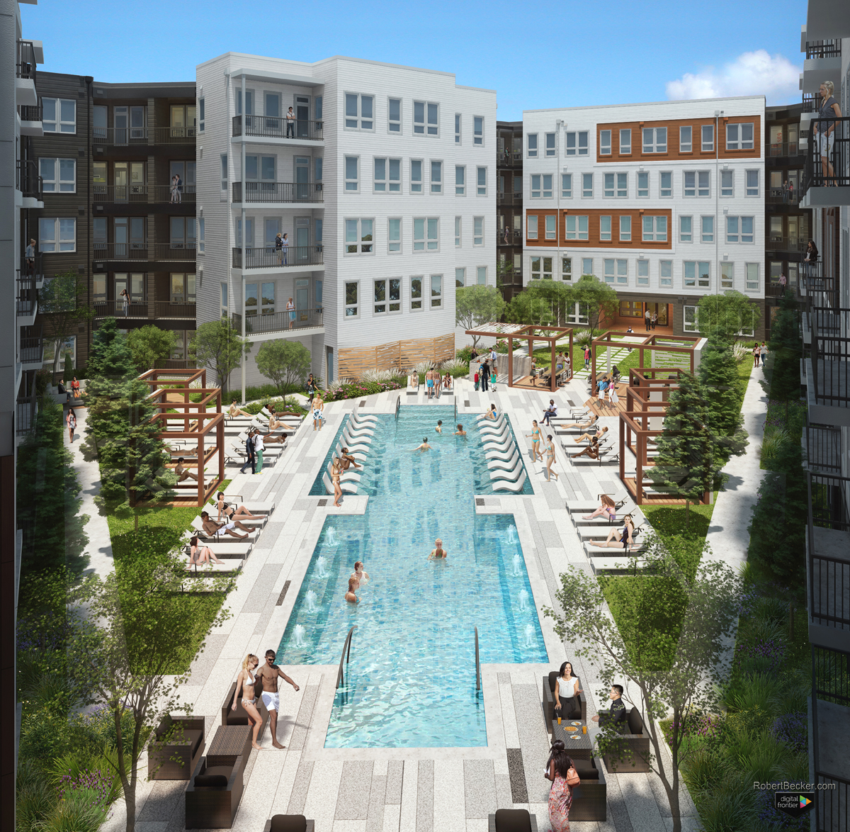 Novel Montford Park-Charlotte NC-KTGY-Cresent Communities-pool