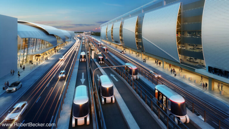 Glydways San Jose transit rendering